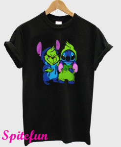 Baby Grinch and Stitch T-Shirt