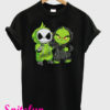 Baby Jack Skellington And Grinch T-Shirt