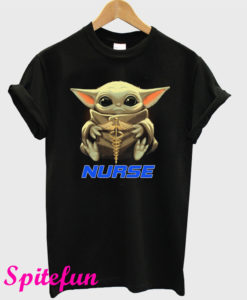 Baby Yoda And Nurse T-Shirt