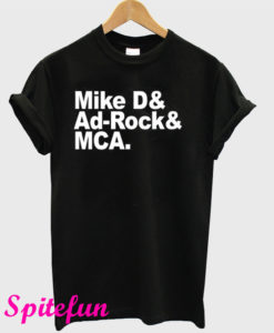 Beastie Boys Mike D& Ad-Rock& MCA T-Shirt