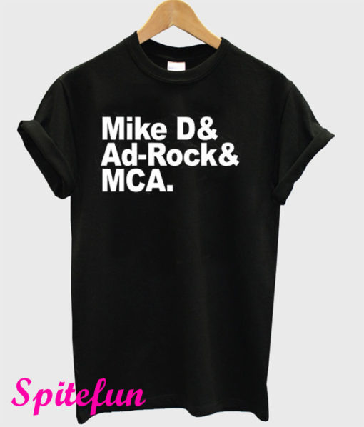 Beastie Boys Mike D& Ad-Rock& MCA T-Shirt