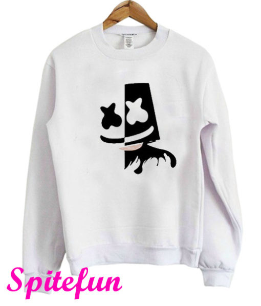 Black and White Marshmello Hoodie