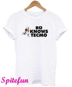 Bo Jackson Bo Knows Tecmo Bowl T-Shirt