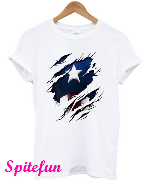 Captain America Super Hero T-Shirt