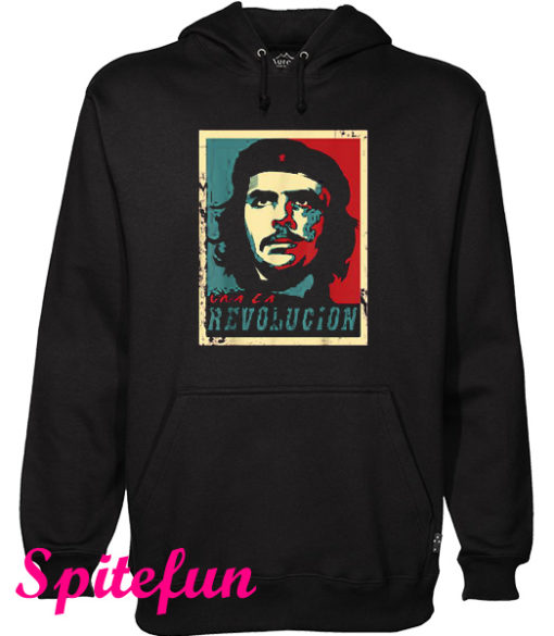 Che Guevara Viva La Revolucion Hoodie