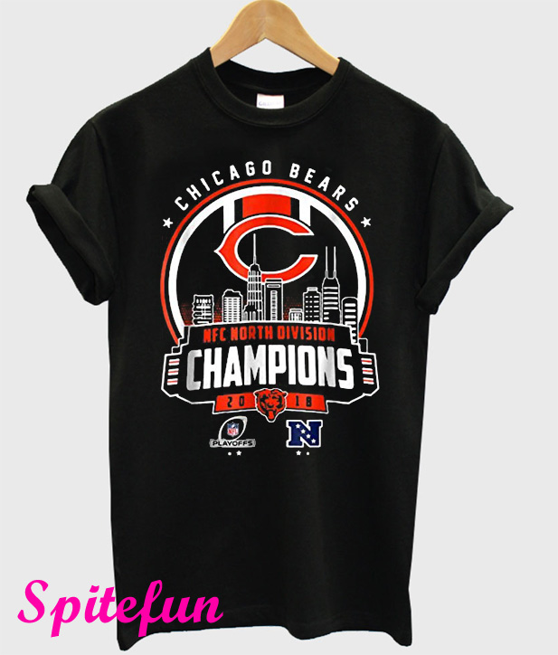 Chicago Bears NFC North Division Champion 2018 T-Shirt