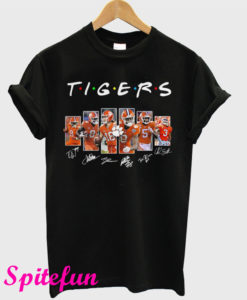 Clemson Tigers Friends TV Show Signature T-Shirt