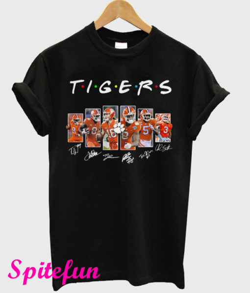 Clemson Tigers Friends TV Show Signature T-Shirt