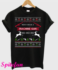 Die Hard Now I Have A Machine Gun Ho Ho Ho Christmas T-Shirt