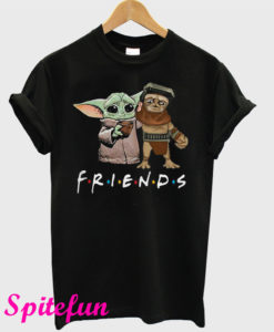 Friends Baby Yoda and Baby Babu Frik T-Shirt