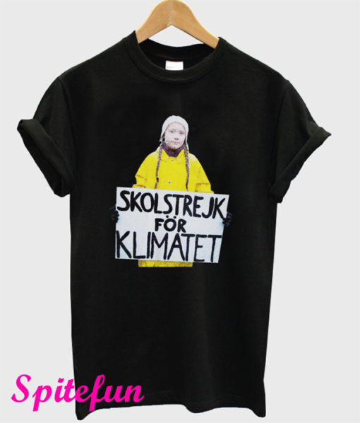 Greta Thunberg Dark Toon T-Shirt