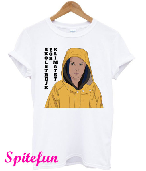 Greta Thunberg White T-Shirt