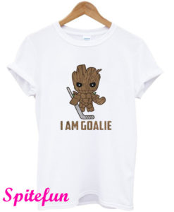 Groot Hockey I Am Goalie T-Shirt