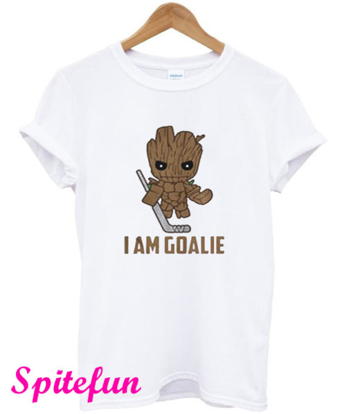 Groot Hockey I Am Goalie T-Shirt