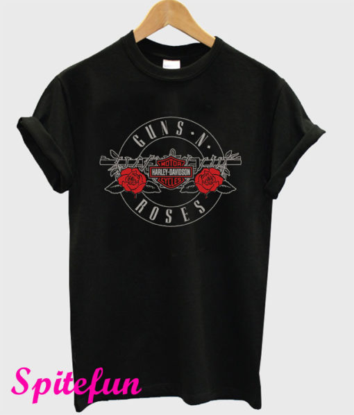 Guns N Roses Harley Davidson T-Shirt