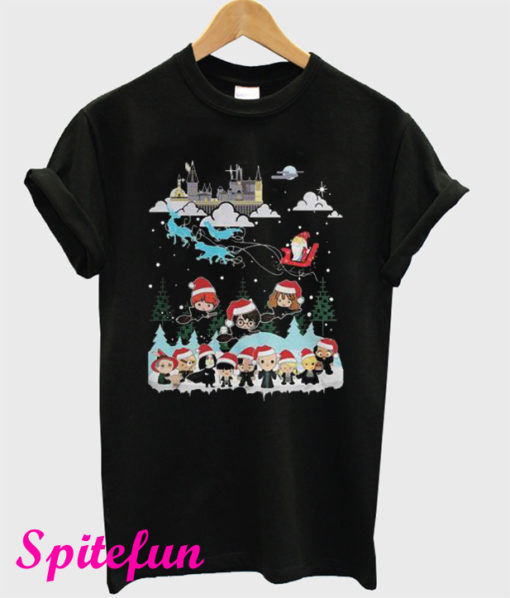 Harry Potter and Santa Claus Christmas T-Shirt