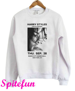Harry Styles Live In Concert Sweatshirt