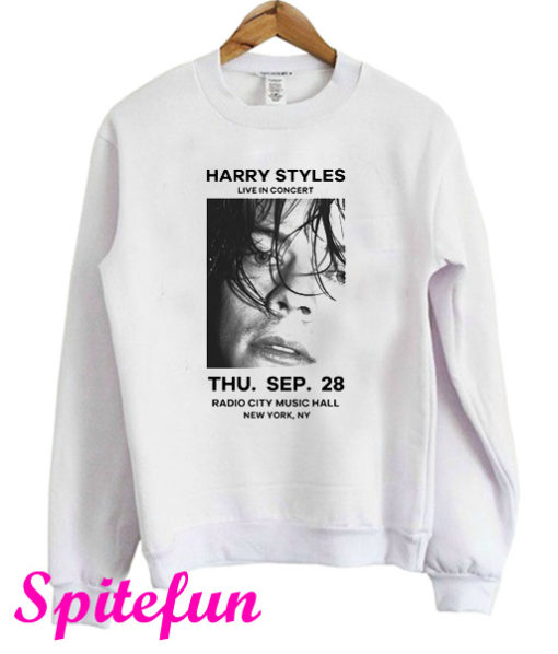 Harry Styles Live In Concert Sweatshirt