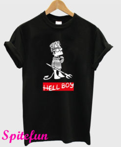 Hellboy Bart Simpson T-Shirt