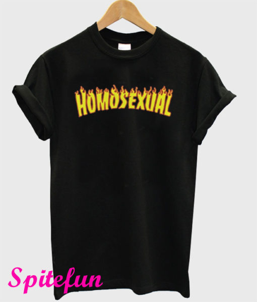 Homosexual Thrasher Flame T-Shirt