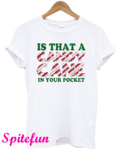 Is That A Candy Cane In Your Pocket Christmas T-Shirt