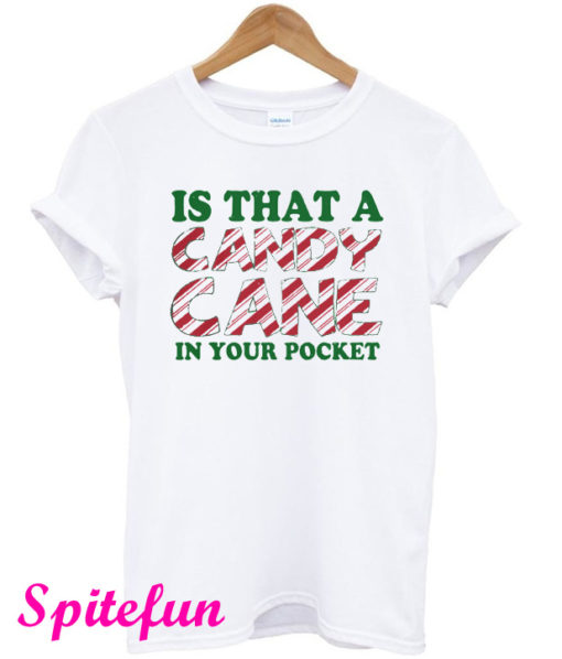 Is That A Candy Cane In Your Pocket Christmas T-Shirt