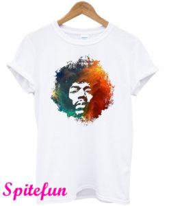 Jimi Hendrix White T-Shirt