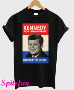 John F. Kennedy 1960 Campaign Poster T-Shirt