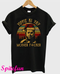 John McClane Yippee Ki Yay Motherfucker Vintage T-Shirt