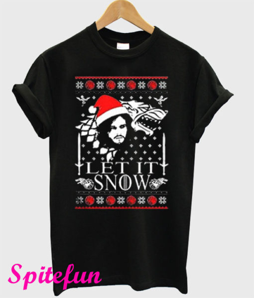 Let It Snow Game of Thrones Inspired T-Shirt