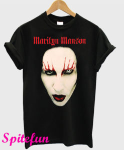 Marilyn Manson Red Lips T-Shirt