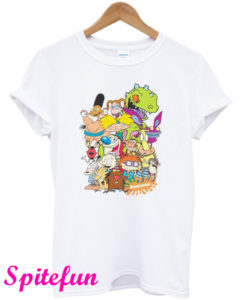 Nickelodeon Ren And Stimpy Rugrats T-Shirt