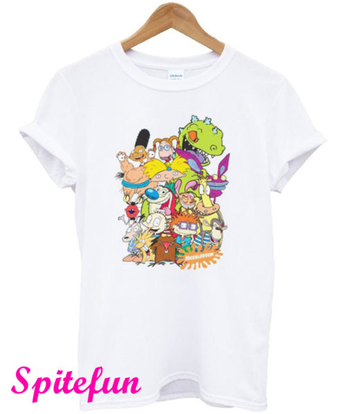 Nickelodeon Ren And Stimpy Rugrats T-Shirt