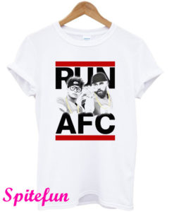 Patrick Mahomes Travis Kelce Run AFC T-Shirt