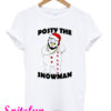 Post Malone Posty The Snowman T-Shirt