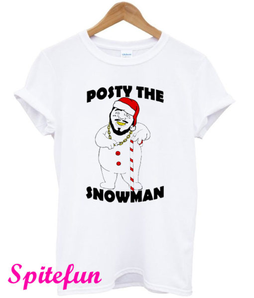 Post Malone Posty The Snowman T-Shirt