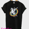 Red Unicorn Astronaut T-Shirt