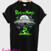 Rick And Morty UFO Big T-Shirt