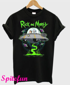 Rick And Morty UFO Big T-Shirt