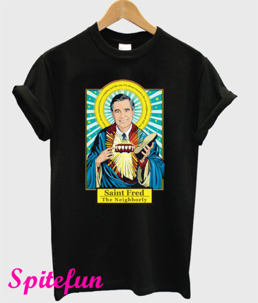 Saint Fred Mr Rogers T-Shirt