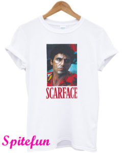Scarface Face White T-Shirt