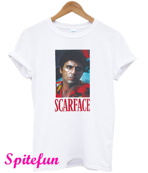 Scarface Face White T-Shirt