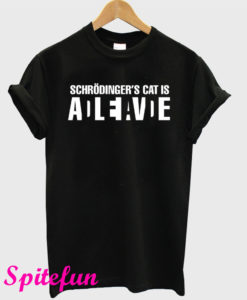 Schrodinger’s Cat Alive and Dead T-Shirt