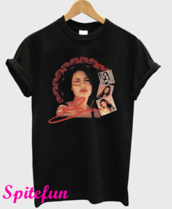 Selena Quintanilla Floral T-Shirt