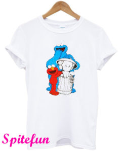 Sesame Street Elmo Cookie Monster T-Shirt