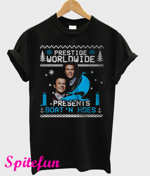 Step Brothers Prestige Worldwide Presents Boats N Hoes T-Shirt