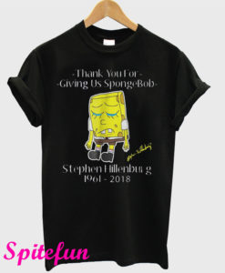 Stephen Hillenburg 1961 - 2018 RIP The Father Of Spongebob T-Shirt