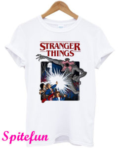 Stranger Things Eleven vs Demogorgon T-Shirt