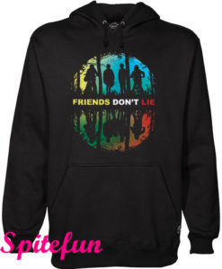 Stranger Things Friends Don' t Lie Hoodie