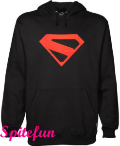 Superman Logo Crisis on Infinite Earths Hoodie